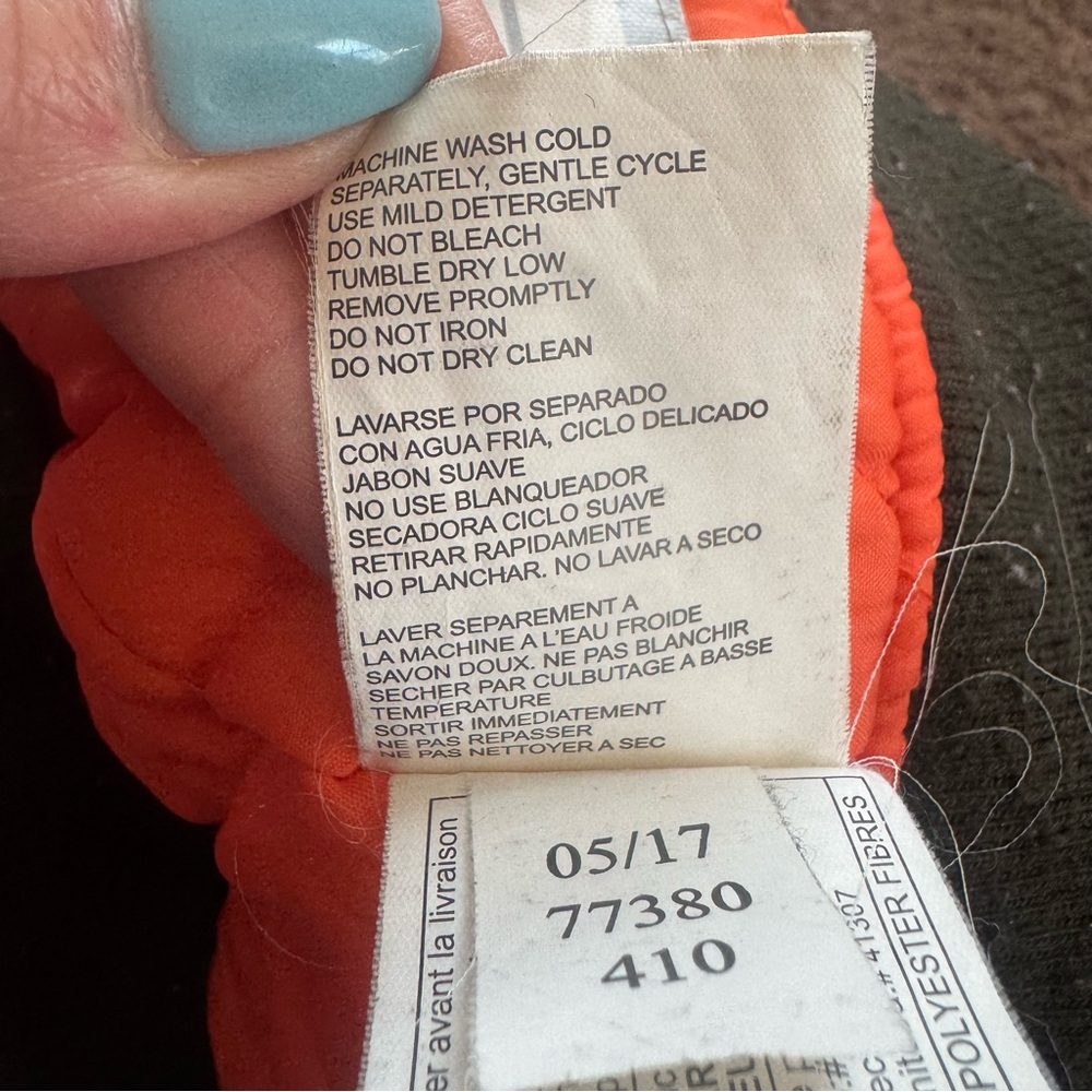 Rothschild Brown Green Bomber Jacket Youth embroidered floral M 10 12 $72 - Picture 6 of 10